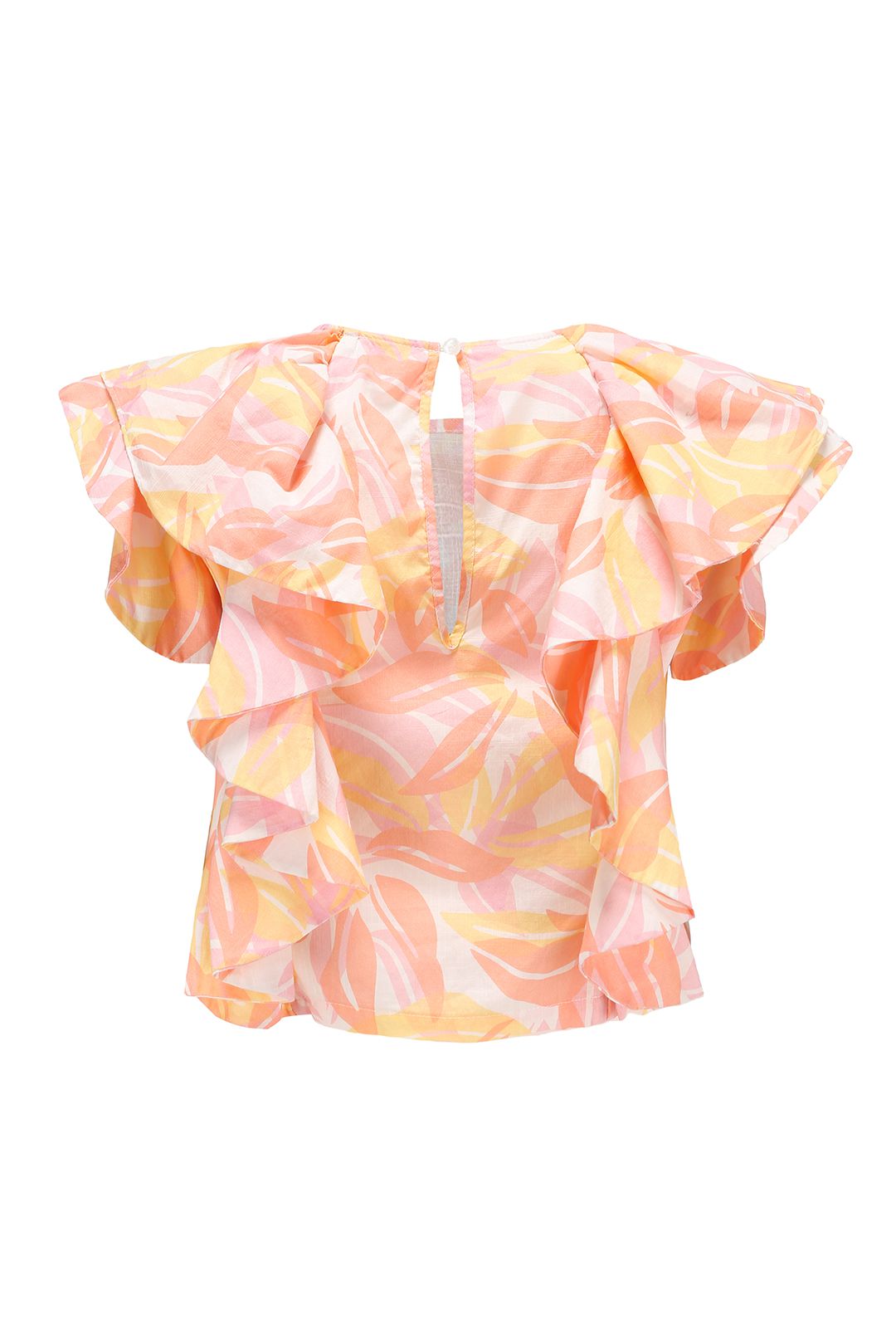 Esme MALIBU Floral Ruched Top