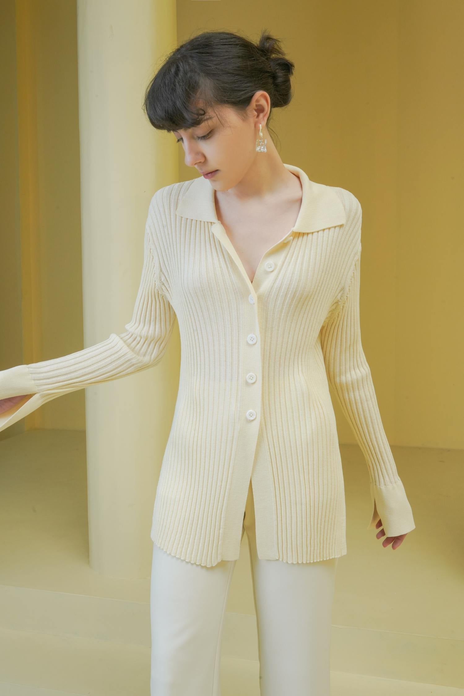 Esme SEATTLE Button Up Duckling Cardigan