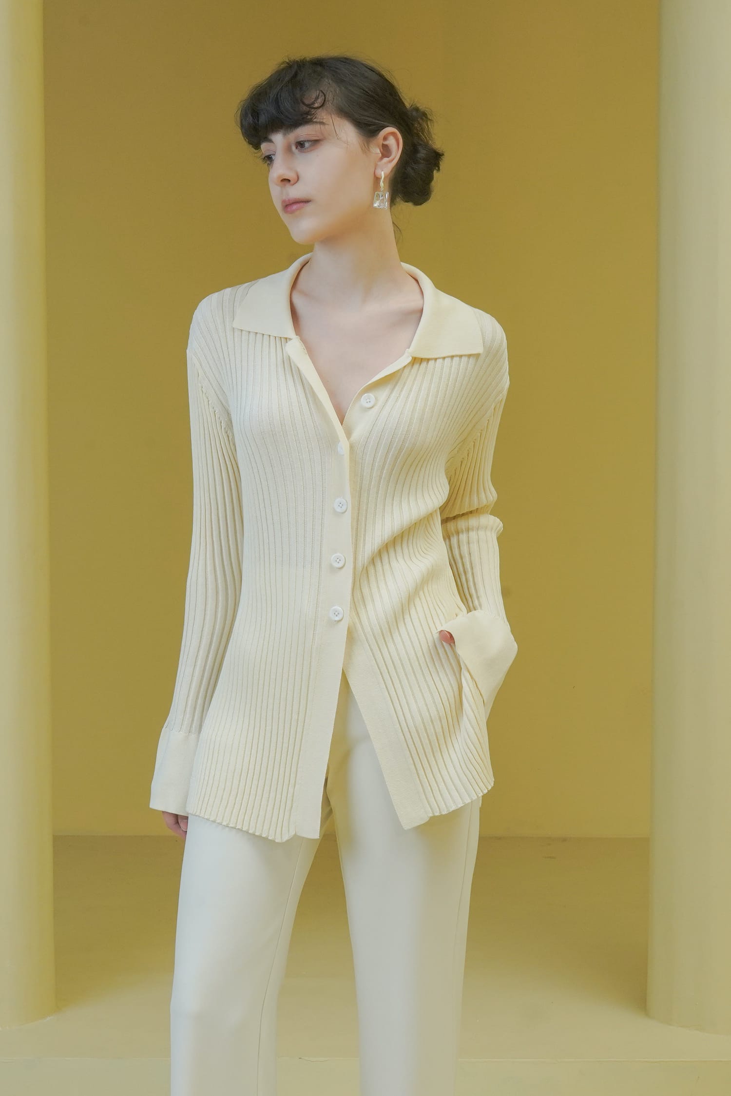 Esme SEATTLE Button Up Duckling Cardigan